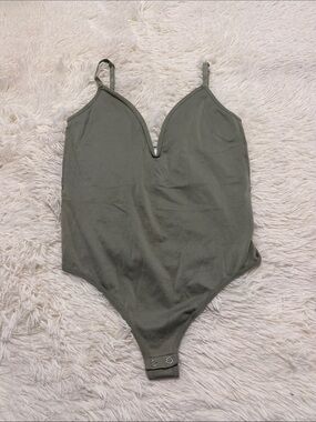 ANWND Olive Green One-Piece Bodysuit